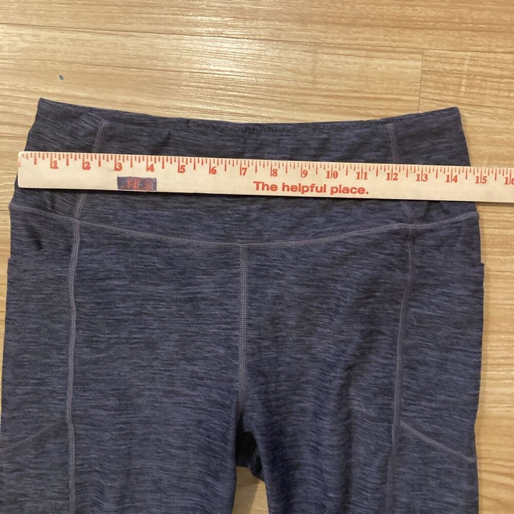 Victorias Secret Womens 12 Gray Space Dye High Rise Pocket Sport Leggings Sporty - Picture 5 of 7